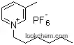 Molecular Structure of 942196-38-5 (1-Hexyl-3-methylpyridinium hexafluorophosphat)